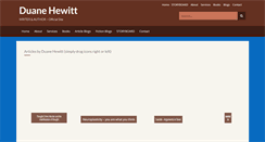 Desktop Screenshot of duanehewitt.com